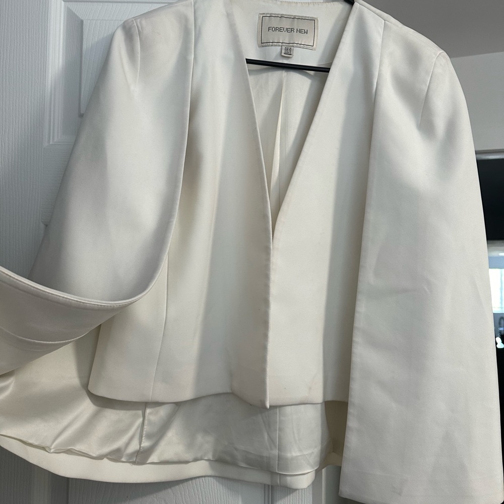 White Cape Blazer - image 2